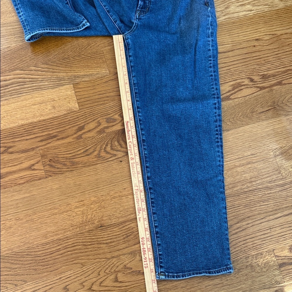 Madewell Perfect Vintage Straight Jeans Size 28 High Rise Medium Wash - Picture 8 of 10